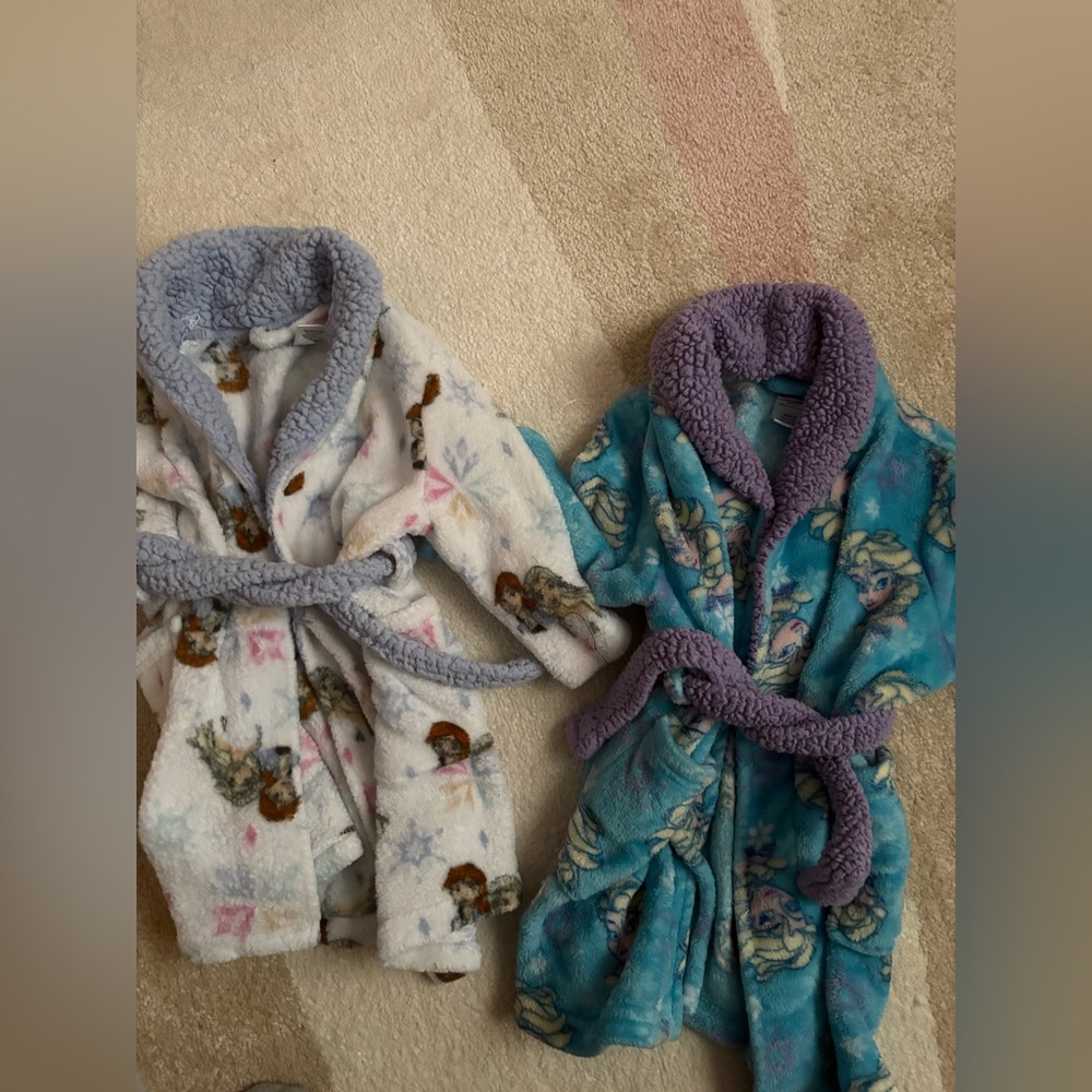 Disney Frozen Kids Pajamas Robes